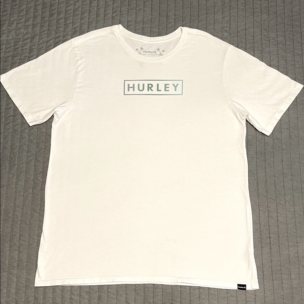 Hurley White Short Sleeve Tee